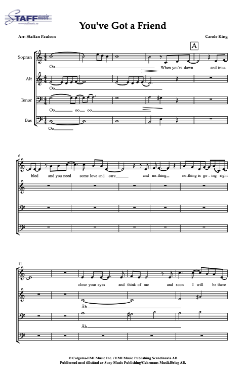 You've Got a Friend-mixed - 4-st,ex